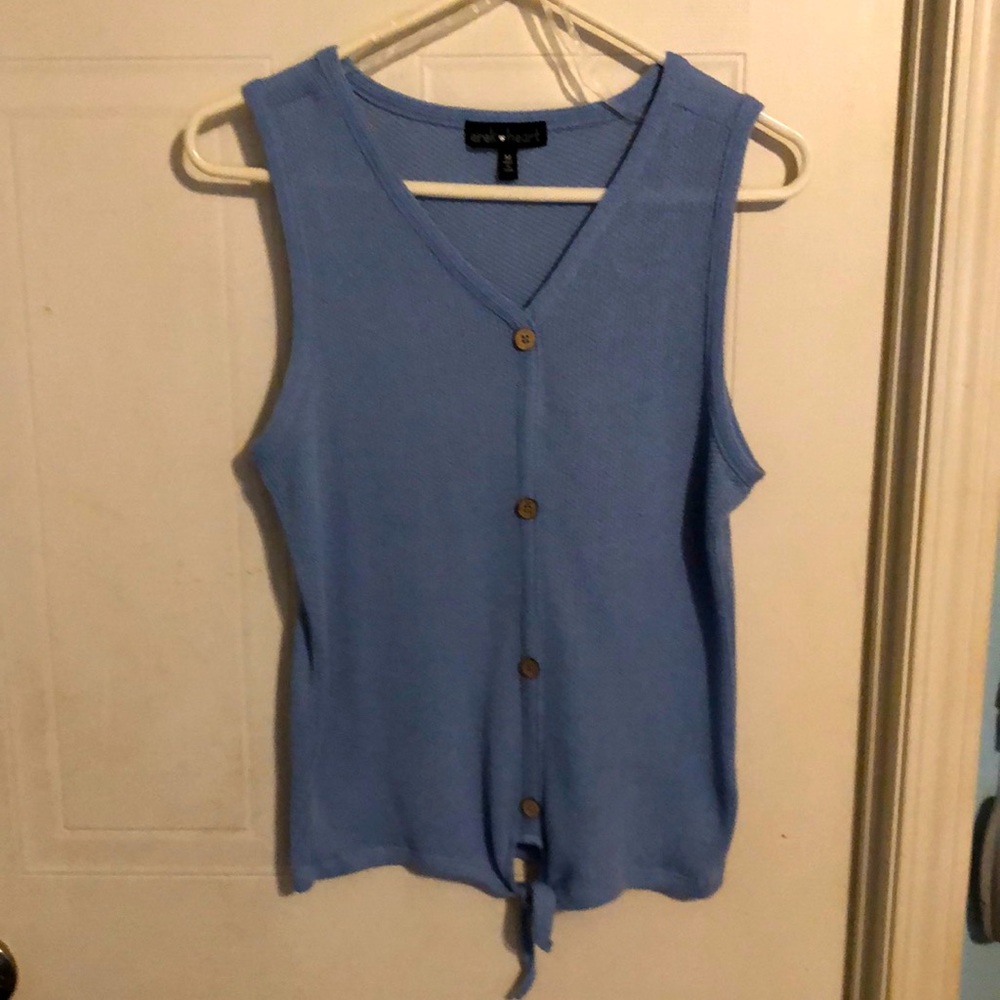 Cute Blue soft sweater top.